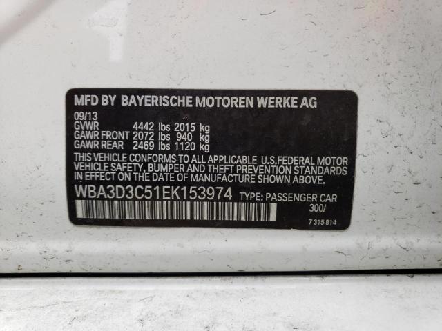 WBA3D3C51EK153974 BMW 328 D