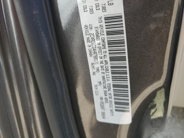 2C4RDGCG4HR789171 Dodge Grand Caravan Sxt