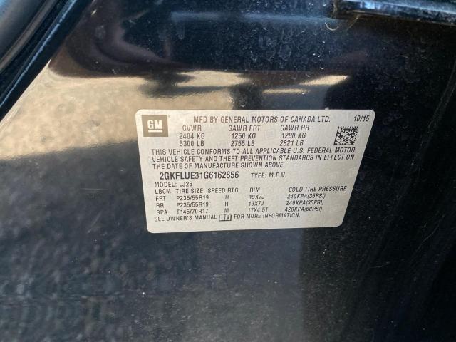 2GKFLUE31G6162656 GMC Terrain Slt