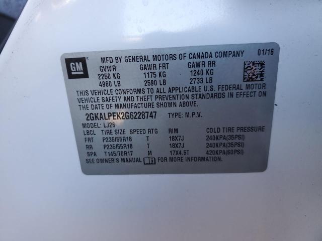2GKALPEK2G6228747 GMC Terrain Slt