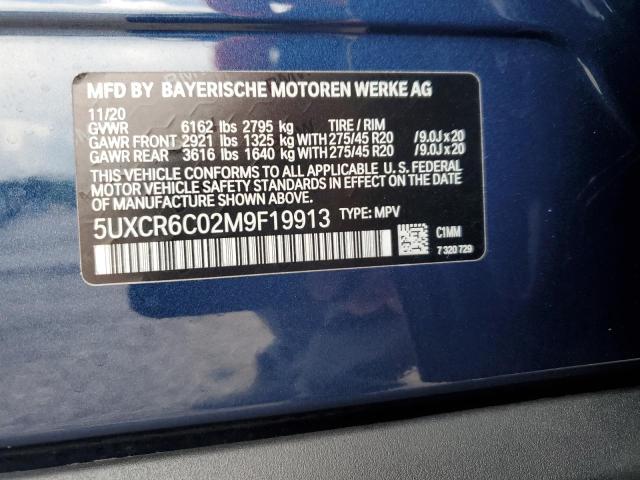 5UXCR6C02M9F19913 BMW X5 Xdrive40i