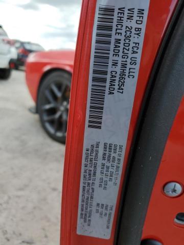 2C3CDZJG1MH662547 Dodge Challenger Gt