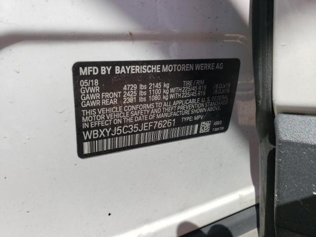 WBXYJ5C35JEF76261 BMW X2 Xdrive28i