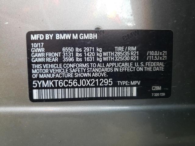 5YMKT6C56J0X21295 BMW X5 M