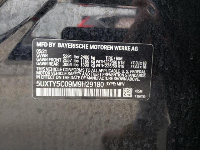 5UXTY5C09M9H29180 BMW X3 Xdrive30i