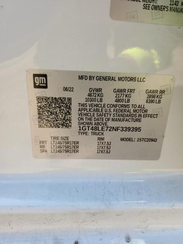1GT48LE72NF339395 GMC Sierra C2500 Heavy Duty