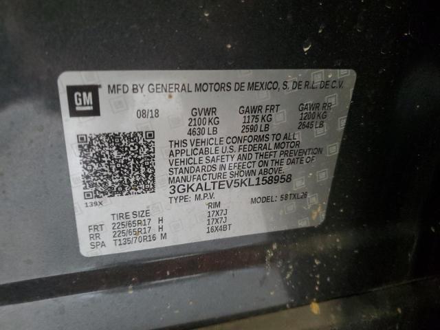 3GKALTEV5KL158958 GMC Terrain Sle
