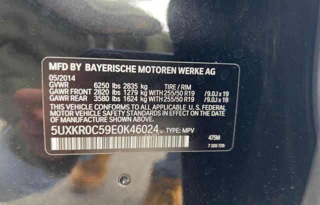 5UXKR0C59E0K46024 BMW X5 Xdrive35i