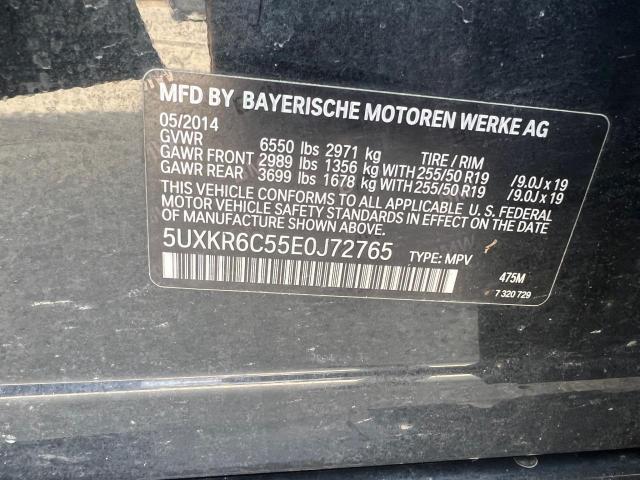 5UXKR6C55E0J72765 BMW X5 Xdrive50i