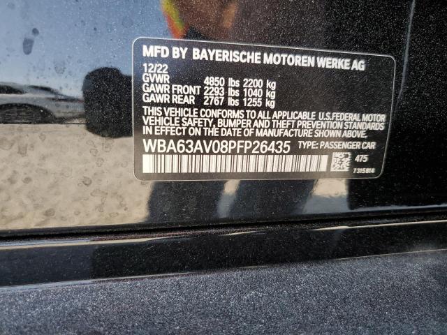 WBA63AV08PFP26435 BMW 430i Gran Coupe