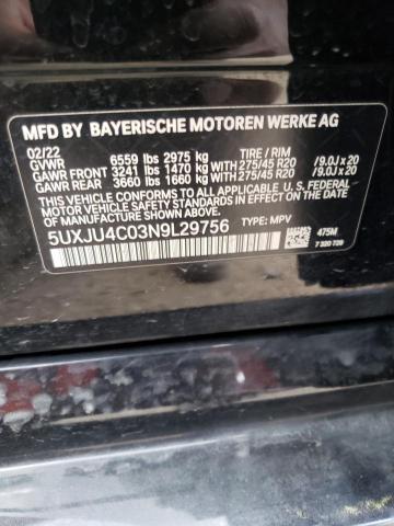 5UXJU4C03N9L29756 BMW X5 M50i