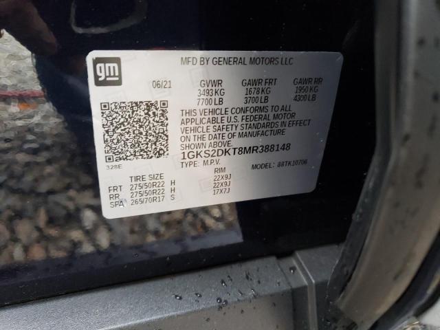 1GKS2DKT8MR388148 GMC YUKON DENALI