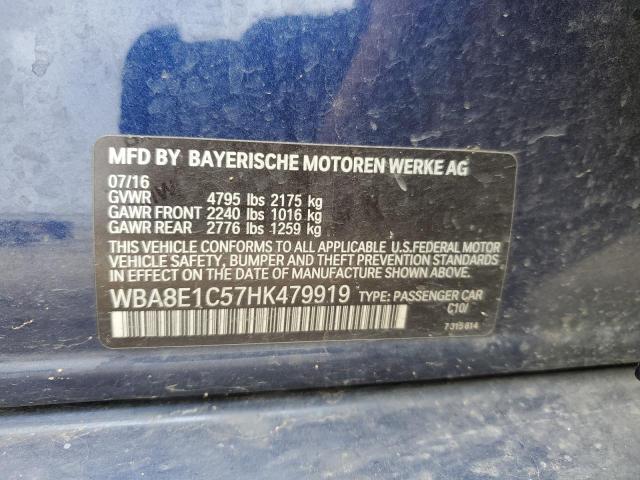 WBA8E1C57HK479919 BMW 330e