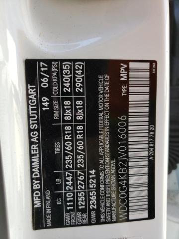 WDC0G4KB2JV016006 Mercedes-Benz Glc 300 4matic