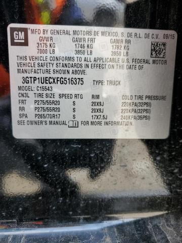 3GTP1UECXFG516375 GMC Sierra C1500 Sle