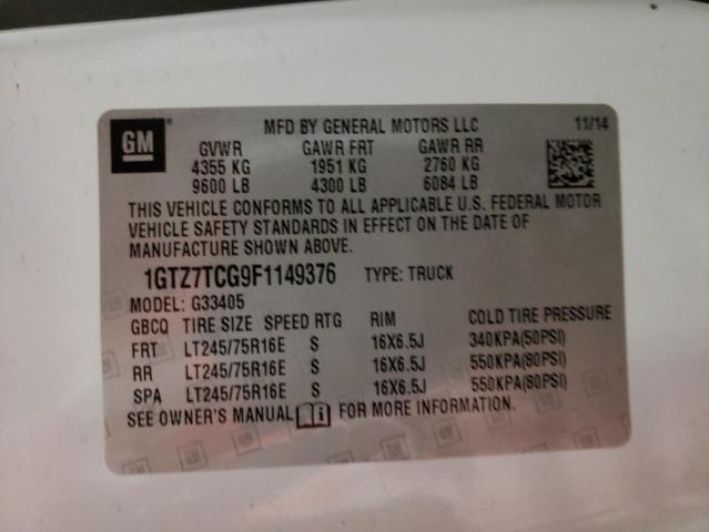 1GTZ7TCG9F1149376 GMC Savana G3500