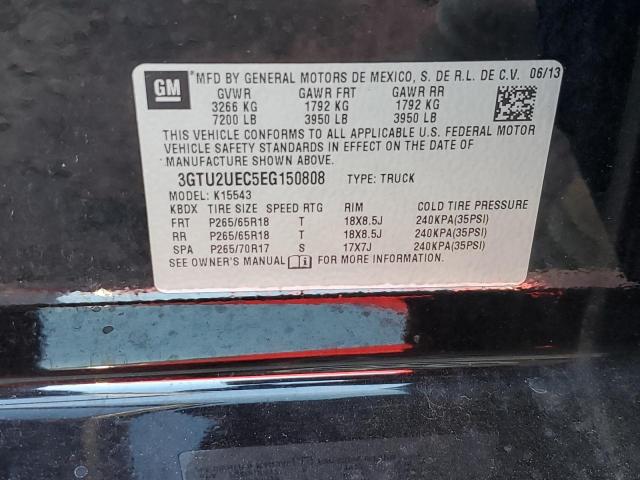 3GTU2UEC5EG150808 GMC Sierra K1500 Sle