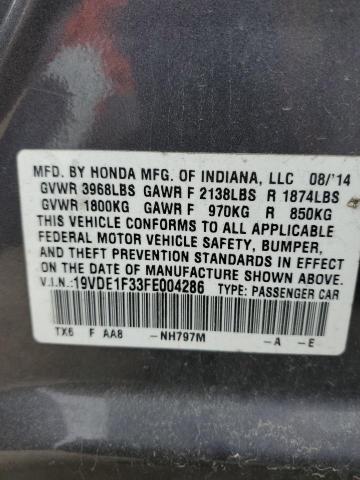 19VDE1F33FE004286 Acura ILX 20