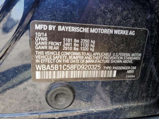 WBA5B1C58FD920325 BMW 535 I