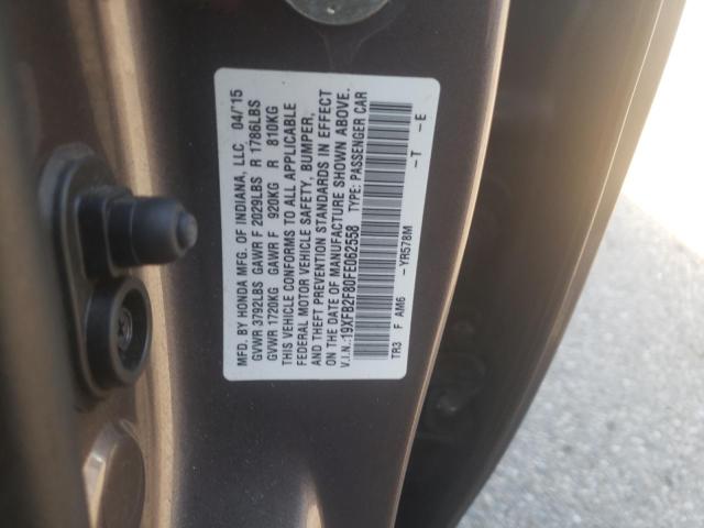 19XFB2F80FE062558 Honda CIVIC EX
