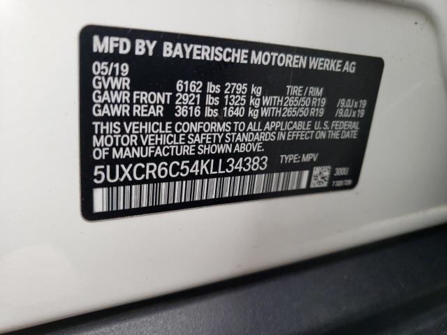 5UXCR6C54KLL34383 BMW X5 Xdrive40i