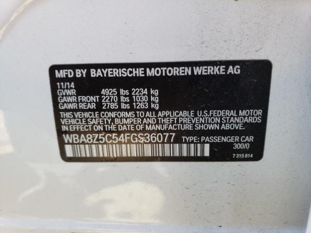 WBA8Z5C54FGS36077 BMW 328 Xigt Sulev