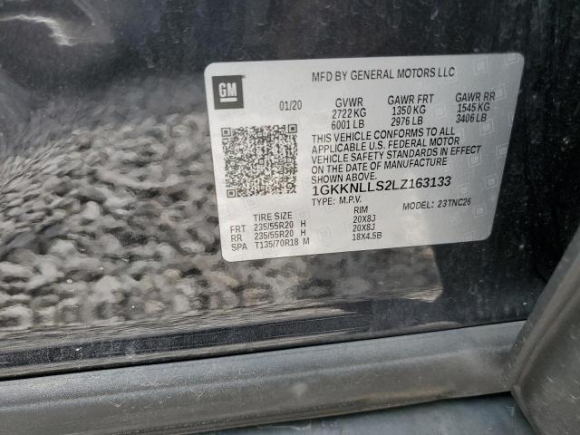 1GKKNLLS2LZ163133 GMC Acadia At4
