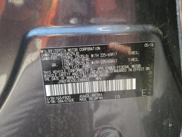 JTMZFREV3GJ088643 Toyota RAV4 LE