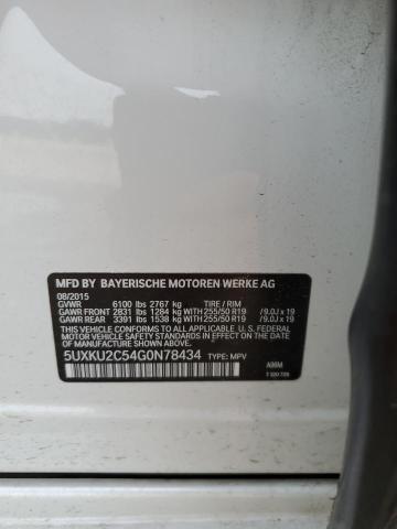 5UXKU2C54G0N78434 BMW X6 Xdrive35i