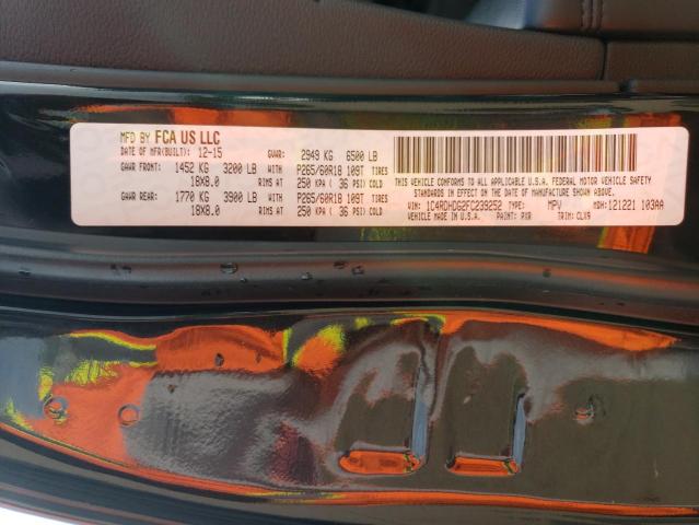 1C4RDHDG2FC239252 Dodge DURANGO LIMITED