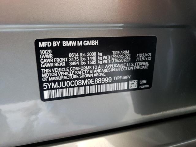 5YMJU0C08M9E88999 BMW X5 M
