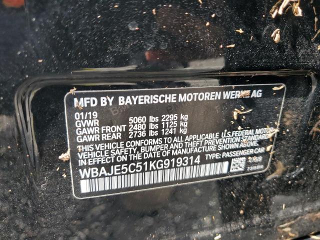 WBAJE5C51KG919314 BMW 540 I