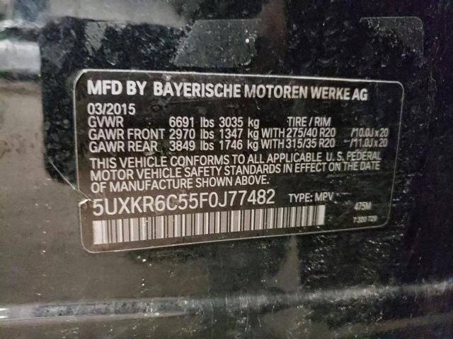 5UXKR6C55F0J77482 BMW X5 Xdrive50i