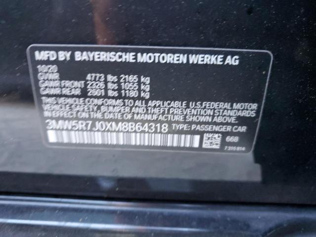 3MW5R7J0XM8B64318 BMW 330XI