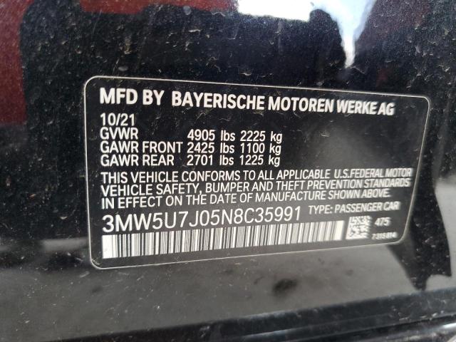 3MW5U7J05N8C35991 BMW M340I