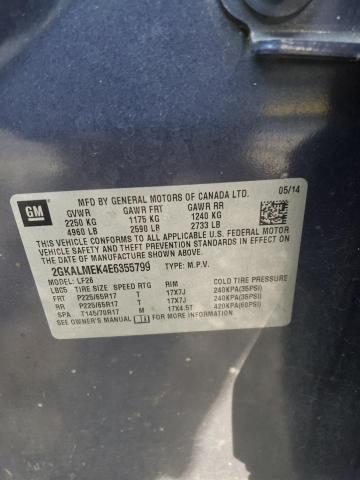 2GKALMEK4E6355799 GMC Terrain Sle
