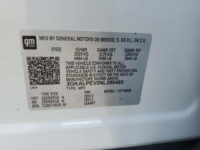 3GKALPEV0NL280493 GMC Terrain Slt