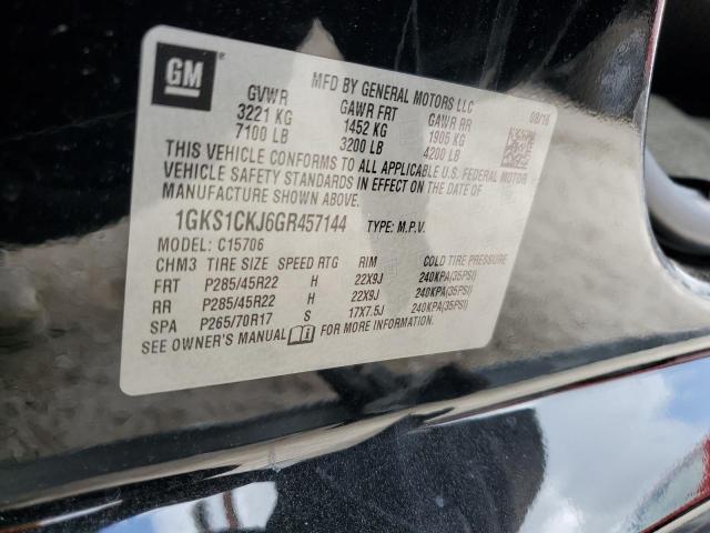 1GKS1CKJ6GR457144 GMC YUKON DENALI