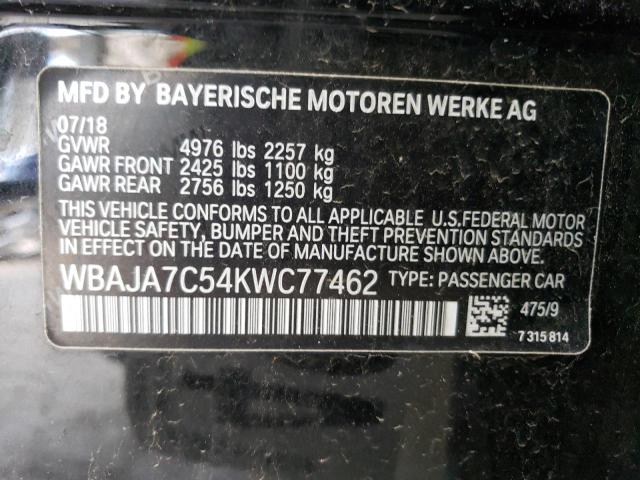 WBAJA7C54KWC77462 BMW 530 XI