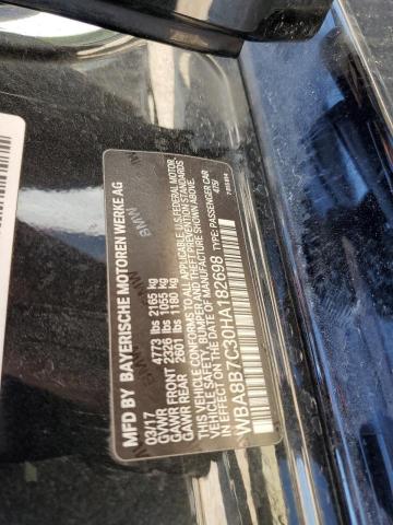 WBA8B7C30HA182698 BMW 340 XI