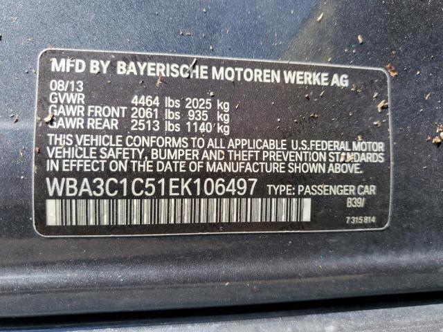 WBA3C1C51EK106497 BMW 328 I Sulev