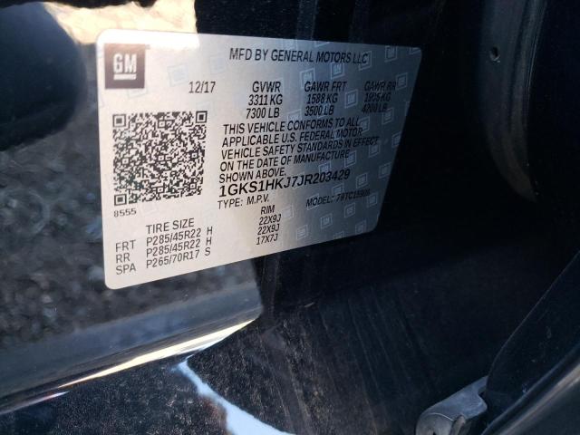 1GKS1HKJ7JR203429 GMC YUKON XL DENALI