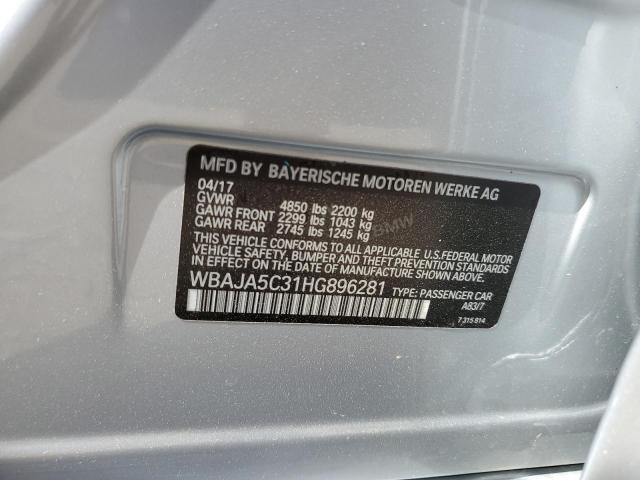 WBAJA5C31HG896281 BMW 530 I