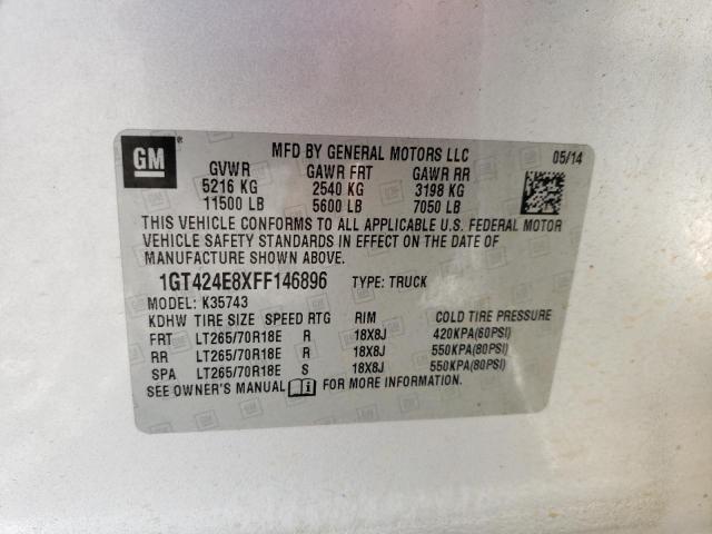 1GT424E8XFF146896 GMC Sierra K3500 Denali