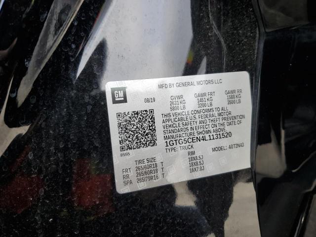 1GTG5CEN4L1131520 GMC CANYON SLE