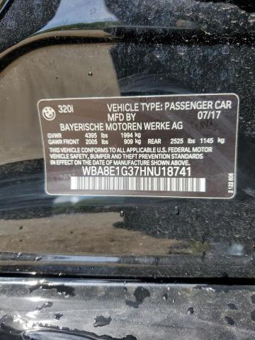 WBA8E1G37HNU18741 BMW 320 I