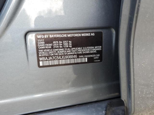 WBAJA7C54JG908846 BMW 530 XI