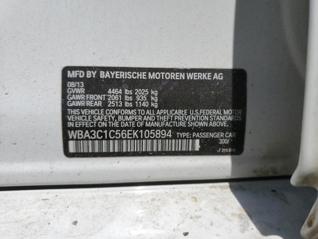 WBA3C1C56EK105894 BMW 328 I Sulev