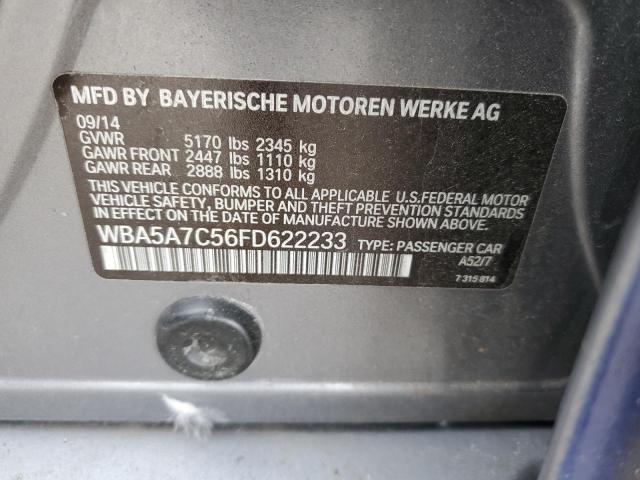 WBA5A7C56FD622233 BMW 528 XI
