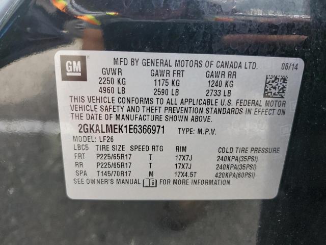 2GKALMEK1E6366971 GMC Terrain Sle